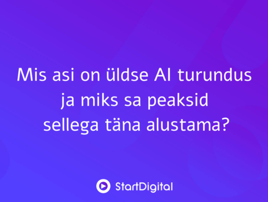Mis asi on üldse AI turundus ja miks sa peaksid sellega täna alustama?