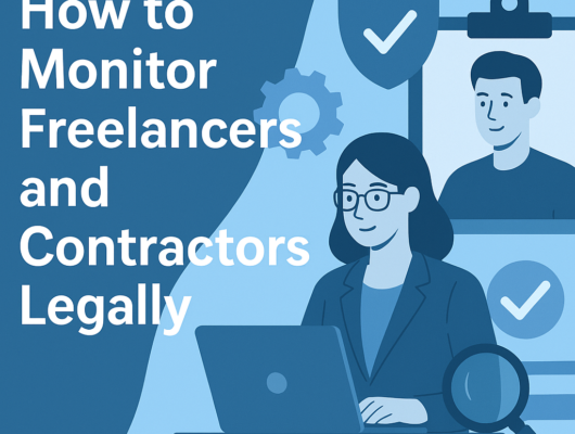 How to Monitor Freelancers and Contractors Legally