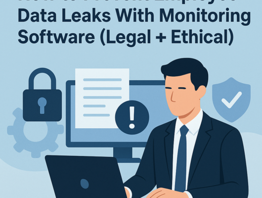 How to Prevent Employee Data Leaks With Monitoring Software (Legal + Ethical)