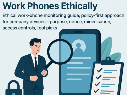 How to Monitor Work Phones Ethically