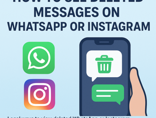 How to See Deleted Messages on WhatsApp or Instagram