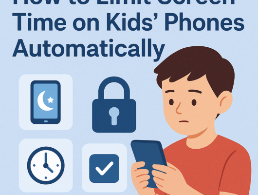 How to Limit Screen Time on Kids’ Phones Automatically