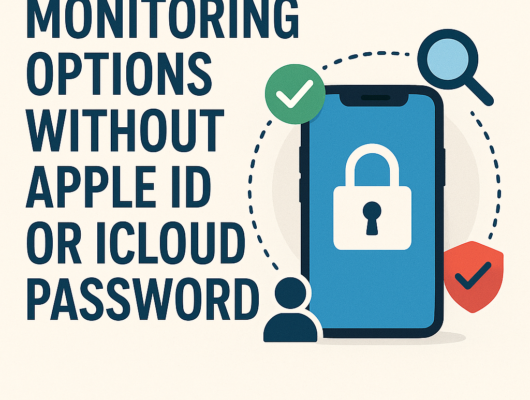 Monitoring Options Without Apple ID or iCloud Password
