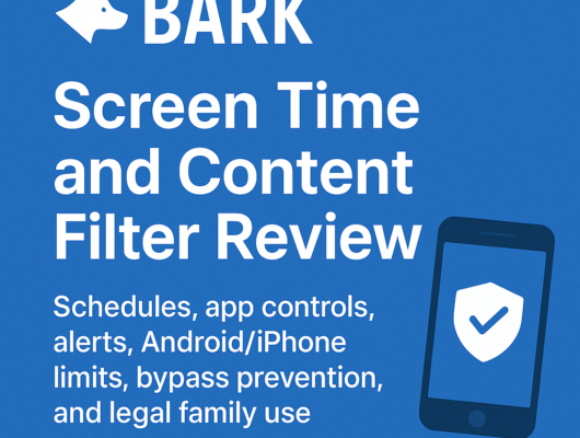 Bark Screen Time and Content Filter Review