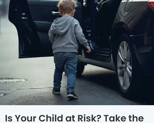 Screenshot of the uMobix parental control landing page hero section.